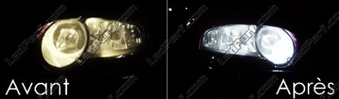 LED parkeringslys xenon hvid Alfa Romeo 147 fase 1