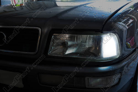 LED parkeringslys xenon hvid Audi 80 / S2 / RS2