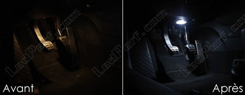 LED gulv Audi A3 8P konvertibel