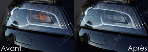 LED krom blinklys Audi A3 8P
