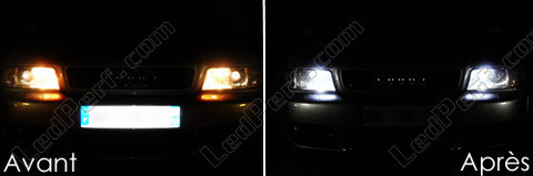 LED parkeringslys xenon hvid Audi A4 B5