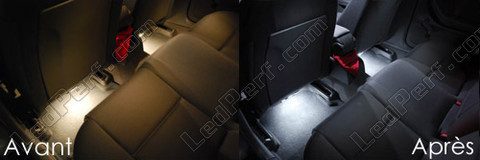 LED gulv Baggulv Audi A4 B6