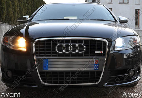 LED Kørelys i dagtimerne Dag Audi A4 B7