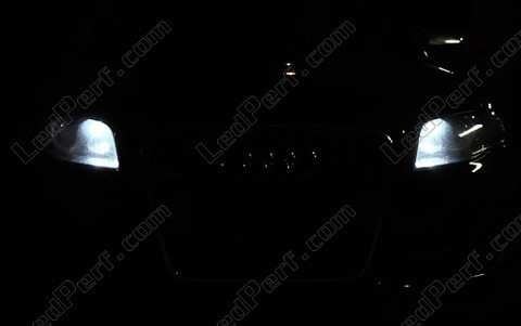 LED parkeringslys xenon hvid Audi A4 B7