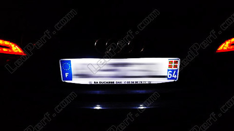 LED nummerplade Audi A4 B8 2010 og +