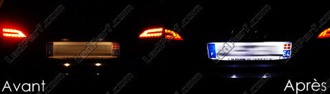 LED nummerplade Audi A4 B8 2010 og +