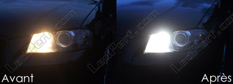 LED kørelys i dagtimerne - kørelys i dagtimerne Audi A6 C6