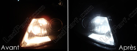 LED parkeringslys xenon hvid Audi A6 C6
