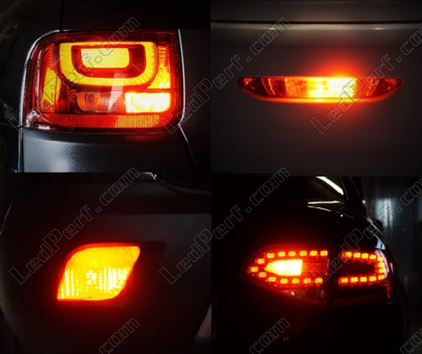 LED bageste tågelygter Audi A6 C7 Tuning