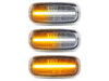 Belysning af de sekventielle transparente LED blinklys til Audi TT 8N