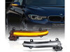 Dynamiske LED blinklys til sidespejle på BMW 2-Serie (F22)