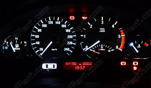 LED speedometer hvid BMW 3-Serie (E46)