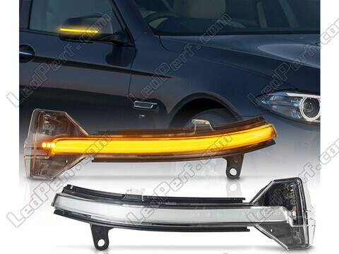 Dynamiske LED blinklys til sidespejle på BMW 5-Serie (F10 F11)