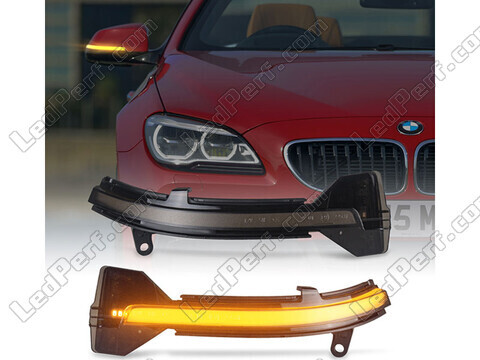 Dynamiske LED blinklys til sidespejle på BMW 6-Serie (F13)