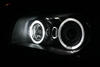 LED xenon hvide til angel eyes H8 BMW 1-Serie fase 2 6000K - MTEC V3.0