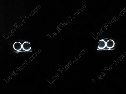 LED xenon hvide til angel eyes BMW 1-Serie fase 1 6000K