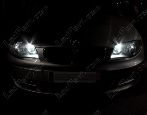 LED parkeringslys xenon hvid BMW 1-Serie (E81 E82 E87 E88)