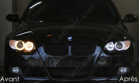 LED xenon hvide til angel eyes H8 BMW 3-Serie (E92 E93) 6000K