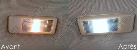 LED sminkespejle - solskærm BMW X3 (E83)