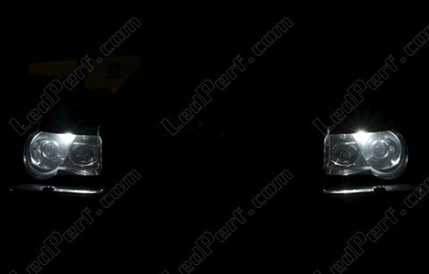 LED parkeringslys xenon hvid Chrysler 300C