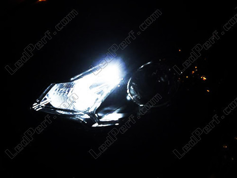 LED parkeringslys xenon hvid Citroen C3 II