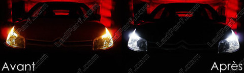 LED parkeringslys xenon hvid Citroen C4