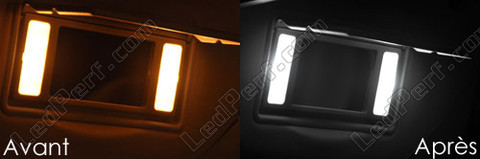 LED sminkespejle - solskærm Citroen C5 I