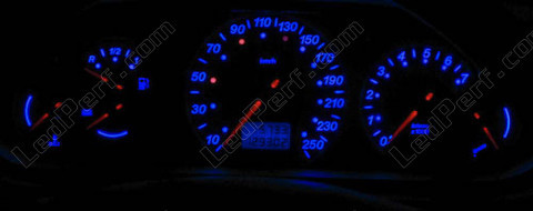 LED-belysning speedometer blå Citroen C5 I