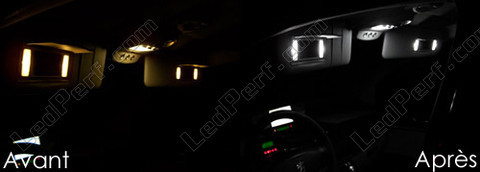 LED sminkespejle - solskærm Citroen C8