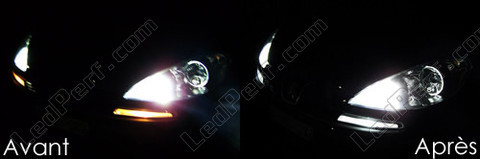 LED parkeringslys xenon hvid Citroen C8