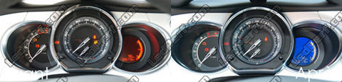 LED speedometer Citroen DS3