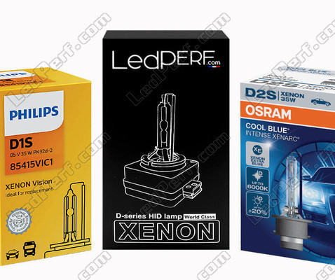Original Xenon-pære til Citroen DS3, mærkerne Osram, Philips og LedPerf fås i: 6000K, 5000K, 4300K og 7000K