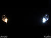 LED parkeringslys xenon hvid Citroen Jumpy før og efter