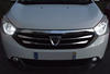 LED parkeringslys xenon hvid Dacia Dokker
