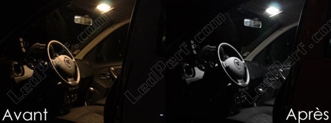 LED Loftslys foran Dacia Duster