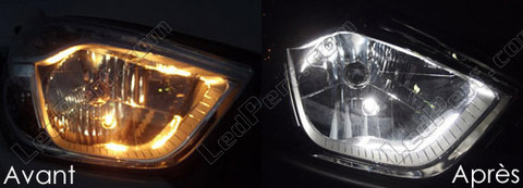 LED parkeringslys xenon hvid Dacia Lodgy