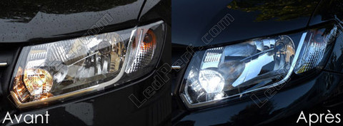 LED kørelys i dagtimerne - kørelys i dagtimerne Dacia Logan 2