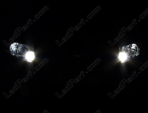 LED parkeringslys xenon hvid Dacia Logan 2
