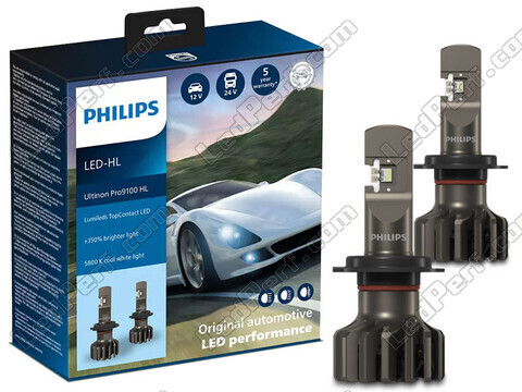 Philips LED-pæresæt til Dacia Logan 2 - Ultinon Pro9000 +250%