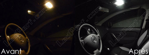 LED Loftslys foran Dacia Sandero 2