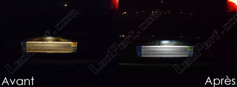 LED nummerplade Dacia Sandero 2