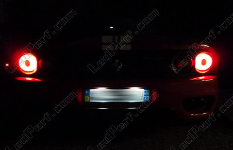 LED nummerplade Ferrari F360 MS