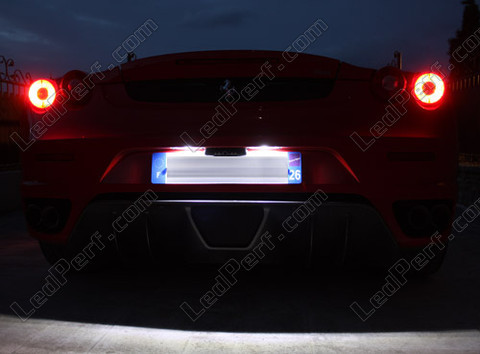 LED nummerplade Ferrari F430