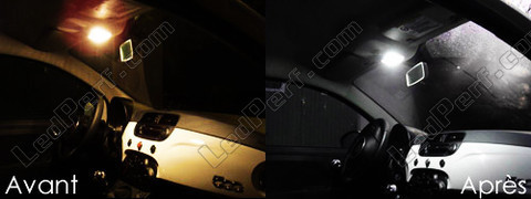 LED loftslys Fiat 500