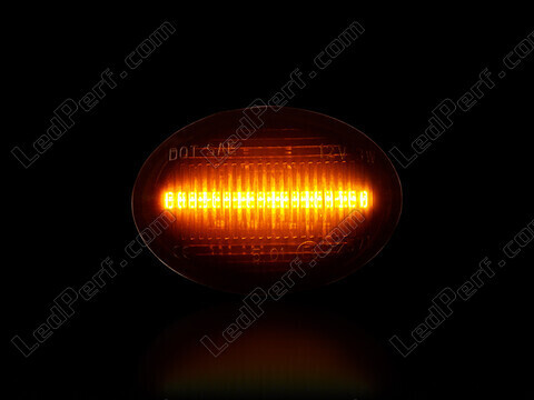 Maksimal belysning af de dynamiske LED sideblink til Fiat 500