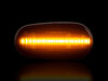 Maksimal belysning af de dynamiske LED sideblink til Fiat Bravo 2