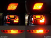 LED bageste tågelygter Fiat City Cross før og efter