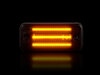 Maksimal belysning af de dynamiske LED sideblink til Fiat Ducato III