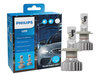 Emballage med Philips LED-pærer til Fiat Grande Punto / Punto Evo - Godkendte Ultinon PRO6000