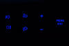 LED commodo belysning blå fiat Grande Punto Evo